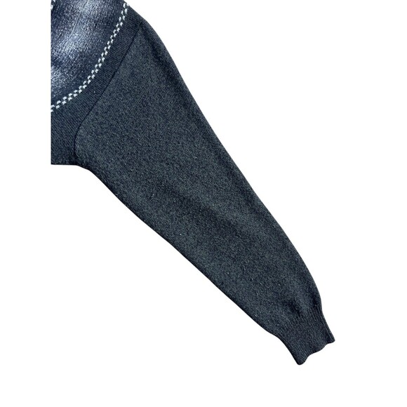 Barcelino Cardigan Sweater Wool Academia Grandpa Core Sz L - Picture 3 of 13